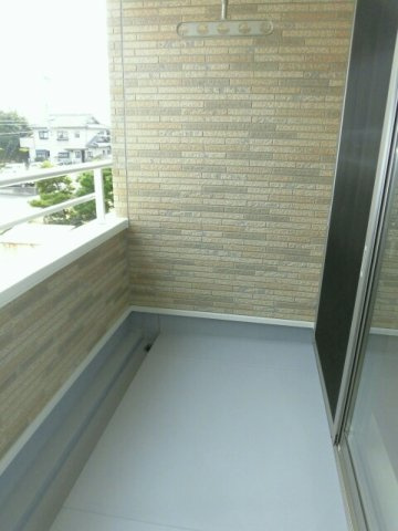 ヴェルデ神田のバルコニー