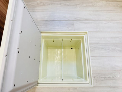 【キッチン】 | 柏市光ヶ丘４丁目新築戸建【酒井根東小学校：7分】 | キッチン床下収納