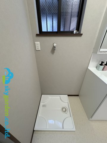 藤沢市大庭　中古戸建のランドリースペース