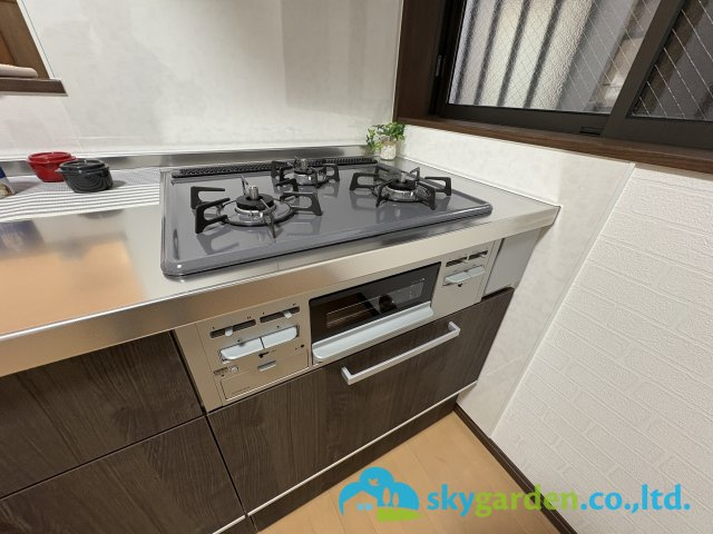 藤沢市大庭　中古戸建のキッチン|使いやすいキッチンです