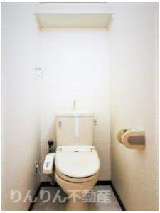 【トイレ】 | Dwell四季1番館 | 落ち着いたトイレです