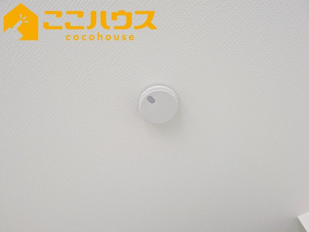 豊見城市名嘉地　新築戸建て　全3棟　2号棟の設備|火災報知器