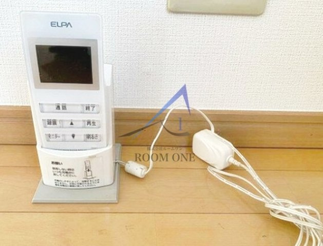 春月ビルのセキュリティ|モニター付きインターホンです。