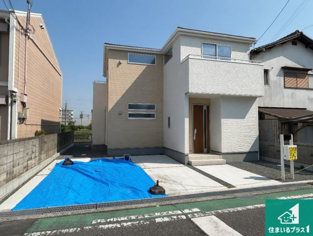 貝塚市久保　第9期　新築一戸建ての駐車場|駐車スペース！散水栓があるので、こまめに愛車を洗えます！