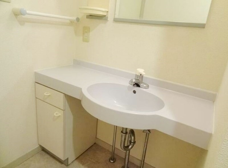 杉並区井草３丁目の賃貸マンションの洗面所