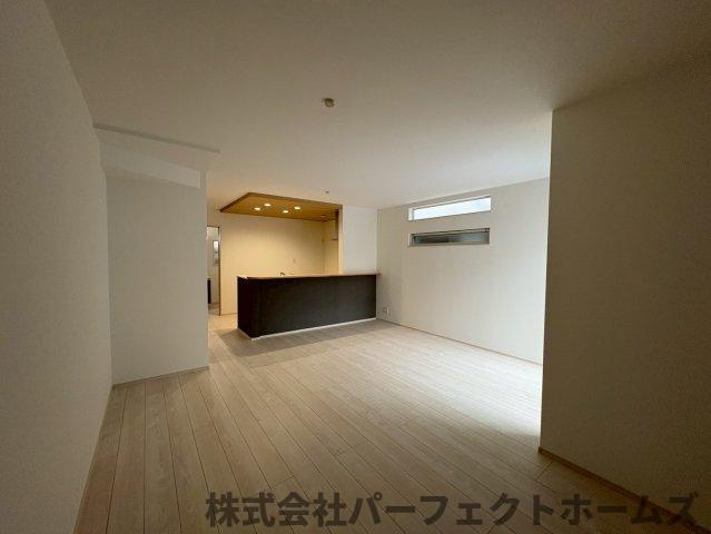 北中振1丁目戸建の居間・リビング|使いやすい居間です