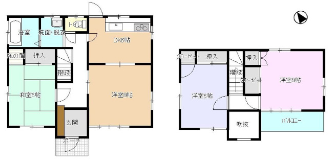 【間取り】 | KEM太田市新道町1期　中古戸建