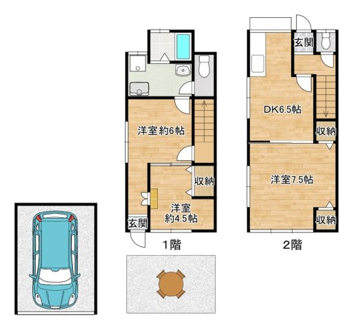 Cozy鈴東ハイツⅠの間取り