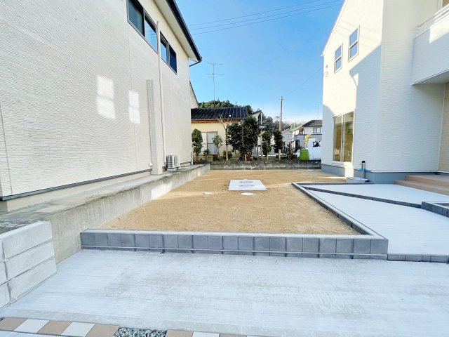 新築戸建・新築建売　いわき市勿来町関田西２丁目１期　勿来二小・勿来二中の庭