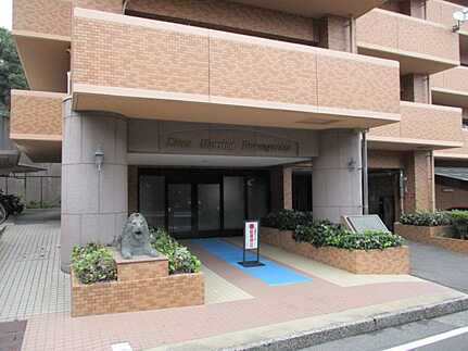 ライオンズマンション古江ガーデンのエントランス