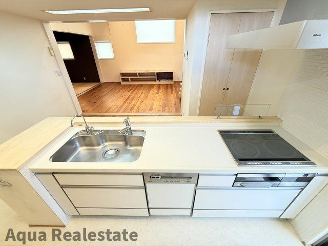 飯山町川原　デザイナーズ住宅のキッチン|キッチンです