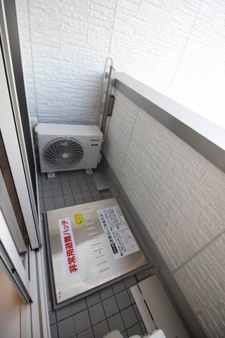 セタガヤロジのバルコニー