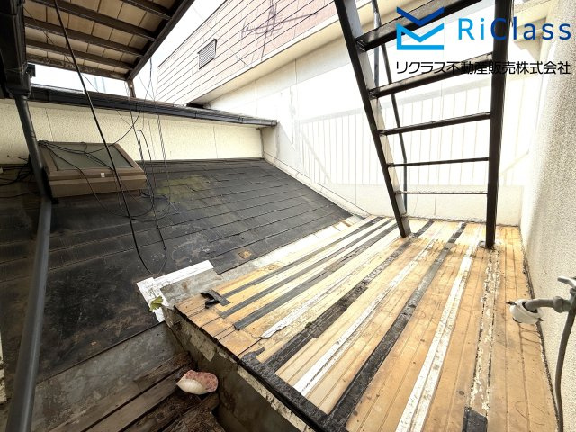 中古戸建　神戸市中央区中島通2丁目3のバルコニー|テラスです