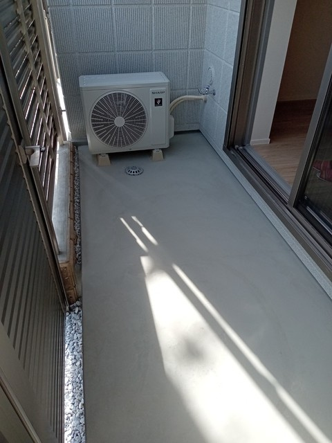 (シニア限定)ヘーベルヴィレッジクレイプマートルのバルコニー