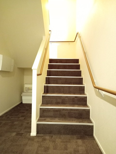 (シニア限定)ヘーベルヴィレッジクレイプマートルのその他共用部分|非常階段手すり付き