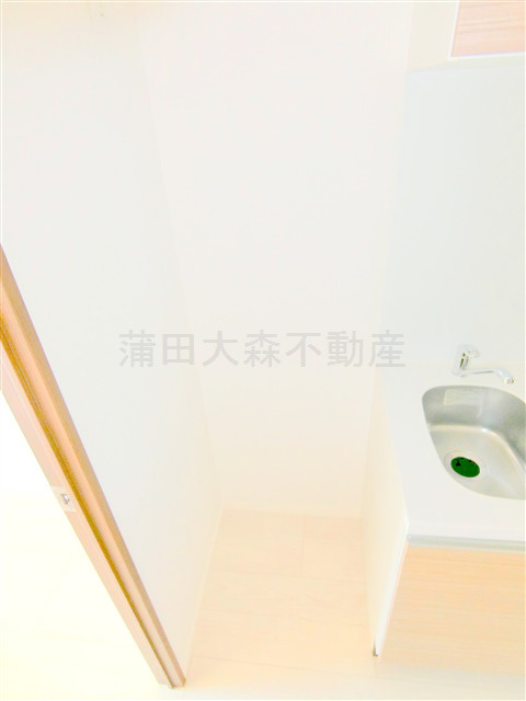 XEBEC池上Ⅲのキッチン|冷蔵庫置き場