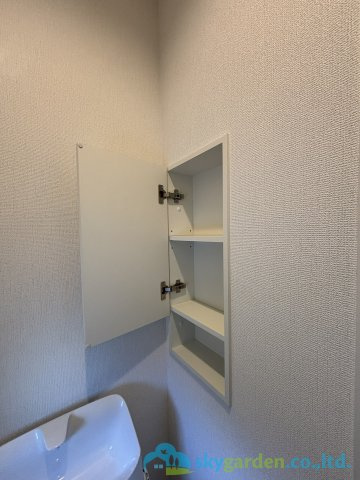 伊勢原市下糟屋2期　新築戸建　全5棟1号棟のトイレ