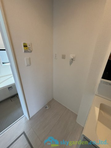 伊勢原市下糟屋2期　新築戸建　全5棟1号棟のランドリースペース