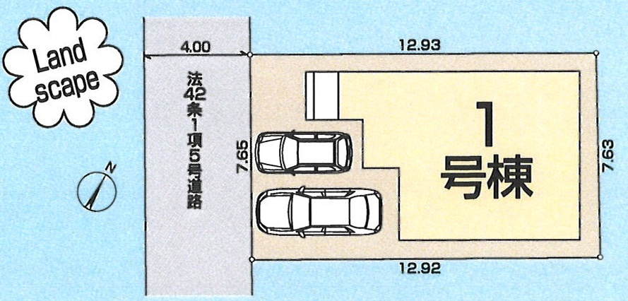 Livele Garden.S　狭山水野第12期　全１棟の区画図