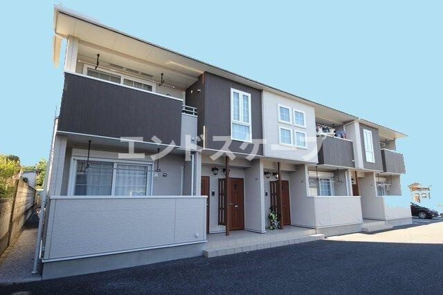 ハント・ポント　Ｂの外観|高崎、前橋のお部屋探しはエンドスケープまで！お客様の理想お聞かせ下さい♪