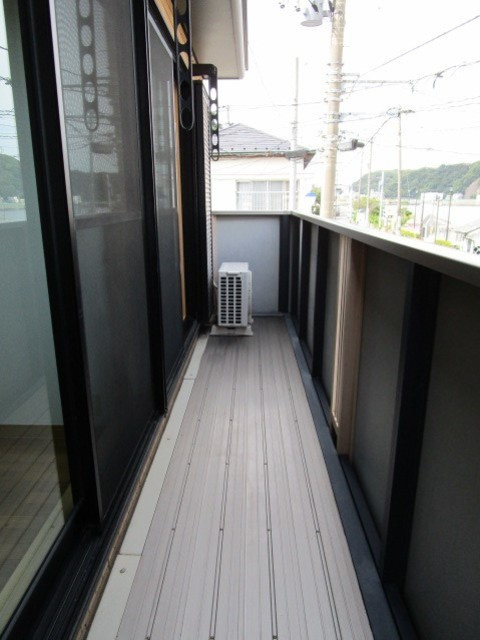 ベイリーフのバルコニー