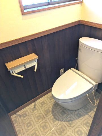 山武市松ケ谷ロ　平屋中古戸建のトイレ|敷地約99坪平成9年8月築リビング約19.3帖 駐車3台可 海岸まで車約4分 バーベキューが可能です