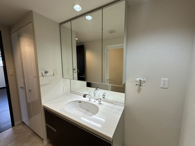 アルファステイツ塩屋駅前ヒルサイドテラスの独立洗面台