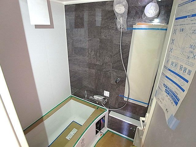 トーカンマンション兵庫島上町の浴室|新品入替のお風呂