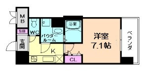 【間取り】 | レジュールアッシュ梅田北