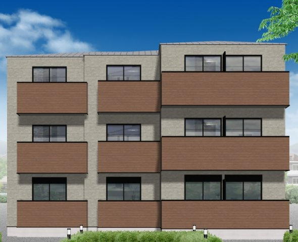 FOREST TERRACE CHIBADERAの外観パース