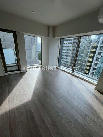 シエリアタワー大阪天満橋の居間・リビング|ゆったりとしたリビングです