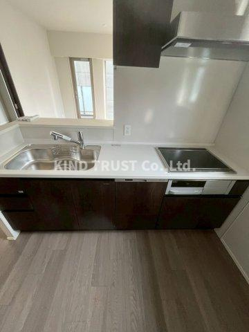 シエリアタワー大阪天満橋のキッチン|きれいなキッチンです