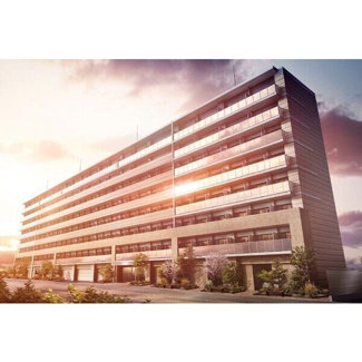 【外観パース】 | プレサンス京橋ＧＲＥＥＮ　ＹＡＲＤアルミラ