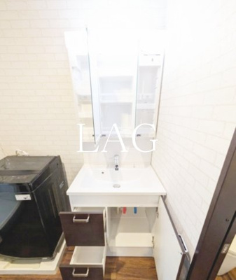 【洗面所】 | サラブレッドＳＯＵＬ | 洗面台です。（家具は付きません）