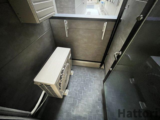 ハーモニーテラス末広町のバルコニー