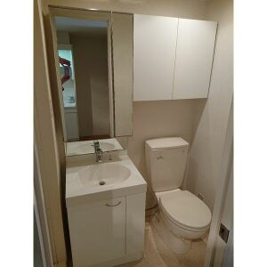 コンパートハウス上飯田の洗面所