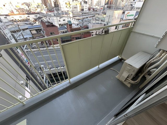 エバービューハイツのバルコニー