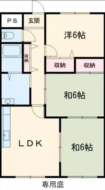 ライフステージ広瀬 駒場新町の間取り