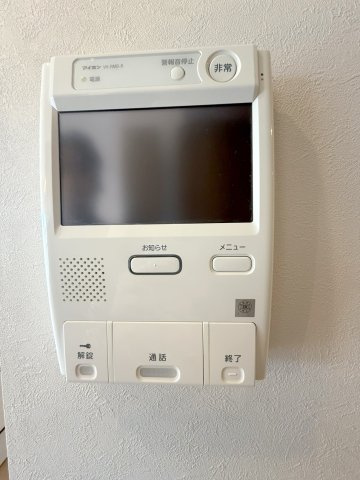 コトー柏の防犯設備|TVモニター付きインターフォン