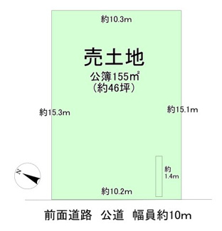 【土地図】 | 蒲生郡竜王町小口1251-71　売土地
