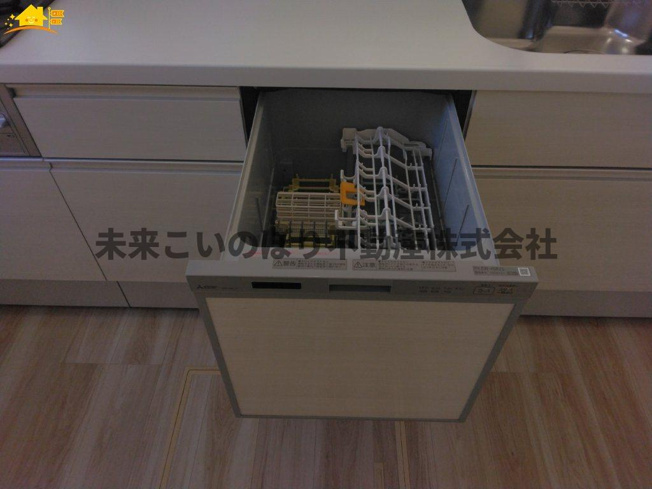 【設備】 | LIGARE久喜市本町11期 | 家事の時間を短縮できるビルトイン食器洗浄機付き！