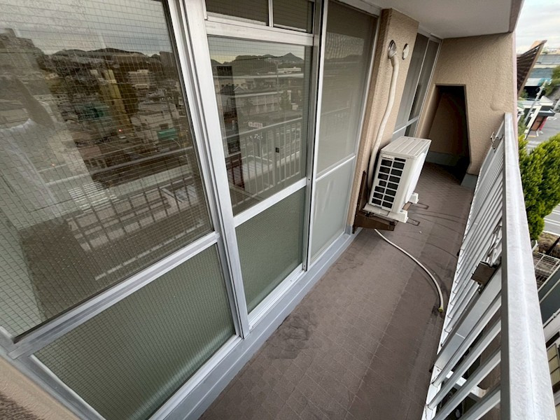 クレドール垂水のバルコニー