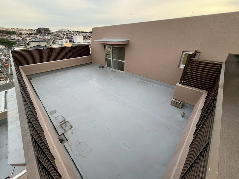 クレドール垂水のバルコニー