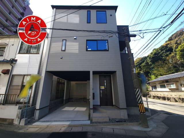 福岡市中央区港3丁目第1-1棟（1号棟）の外観|デザイン性のある外観です。