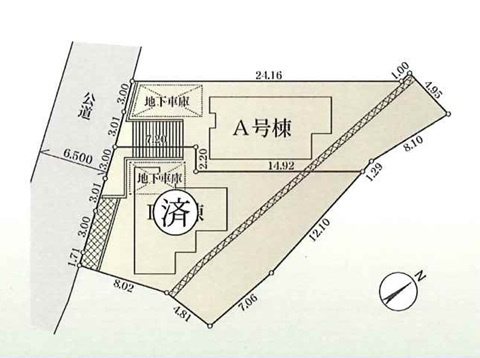～海の風感じるこの場所で～西柴2丁目新築戸建ての区画図