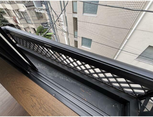 アルカディア　最上階　角部屋　駅近のバルコニー