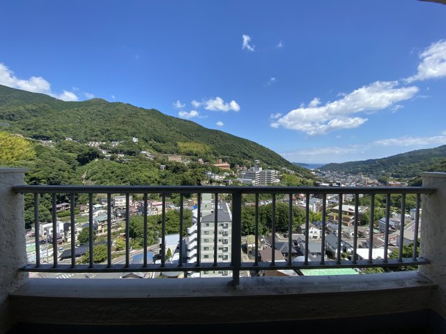 湯河原サニーハイツ1号館の展望