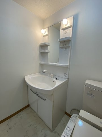 湯河原サニーハイツ1号館の洗面所