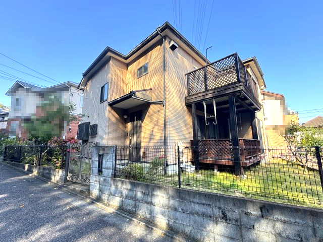 由木めぐみ野分譲地内　二世帯住宅の画像