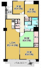 【間取り】 | ☆第五恵美酒マンション